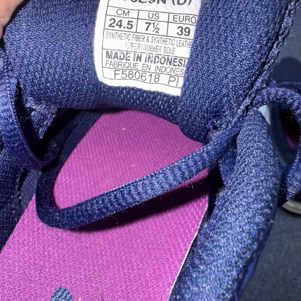 Asics Gel-Excite 4 T6E8N Women's 7.5 Running Shoes Indigo Blue Athletic Sneakers